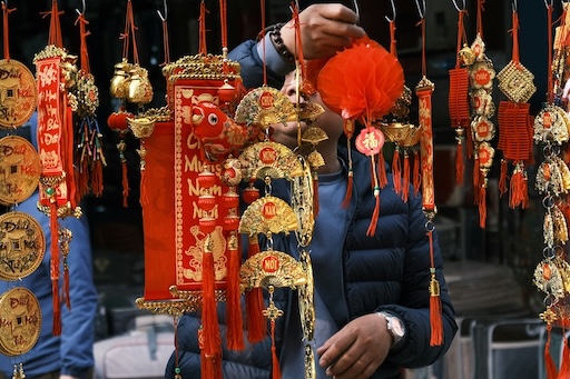 传统新年春节吉祥挂饰